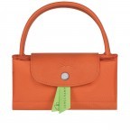 Handtasche Le Pliage Green Handtasche S Orange, Farbe: orange, Marke: Longchamp, EAN: 3597922260539, Abmessungen in cm: 23x22x14, Bild 7 von 8