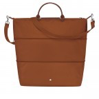 Reisetasche Le Pliage Green erweiterbar Cognac, Farbe: cognac, Marke: Longchamp, EAN: 3597922259724, Bild 3 von 6