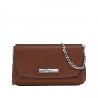 Umhängetasche / Clutch Roseau Pouch Cognac, Farbe: cognac, Marke: Longchamp, EAN: 3597922271672, Abmessungen in cm: 20x12.5x6, Bild 1 von 5