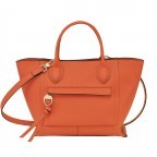 Handtasche Mailbox Handtasche M Orange, Farbe: orange, Marke: Longchamp, EAN: 3597922267125, Abmessungen in cm: 28x23x15.5, Bild 1 von 4