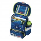Schulranzen Space Set 5-teilig Hero Tom, Farbe: blau/petrol, Marke: Step by Step, EAN: 4047443484154, Abmessungen in cm: 28x37x20, Bild 7 von 14