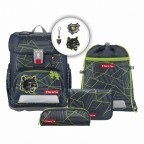 Schulranzen Cloud Set 5-teilig Dark Cat Chiko, Farbe: anthrazit, Marke: Step by Step, EAN: 4047443484208, Abmessungen in cm: 28x37.5x20, Bild 1 von 14