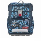 Schulranzen Cloud Set 5-teilig Police Truck Diego, Farbe: blau/petrol, Marke: Step by Step, EAN: 4047443484215, Abmessungen in cm: 28x37.5x20, Bild 2 von 15