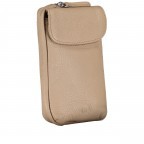 Umhängetasche / Handytasche Taupe, Farbe: taupe/khaki, Marke: Hausfelder Manufaktur, EAN: 4065646011021, Abmessungen in cm: 12x18x3, Bild 2 von 6