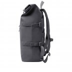 Rucksack Rolltop Shark, Farbe: grau, Marke: Got Bag, EAN: 4260483882388, Abmessungen in cm: 33x43x16, Bild 2 von 11