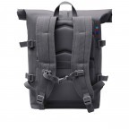 Rucksack Rolltop Shark, Farbe: grau, Marke: Got Bag, EAN: 4260483882388, Abmessungen in cm: 33x43x16, Bild 4 von 11