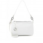 Umhängetasche Debby 13601 White, Farbe: weiß, Marke: Suri Frey, EAN: 4056185178771, Abmessungen in cm: 26x17x10, Bild 1 von 9