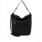 Beuteltasche Debby 13603 Black, Farbe: schwarz, Marke: Suri Frey, EAN: 4056185178900, Abmessungen in cm: 26x28.5x14.5, Bild 1 von 8