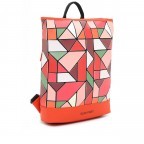 Rucksack Jessy-Lu 18141 mit Laptopfach 13 Zoll Orange, Farbe: orange, Marke: Suri Frey, EAN: 4056185182976, Abmessungen in cm: 28.5x38.5x10, Bild 2 von 6