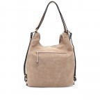 Rucksack / Beuteltasche Patty 13764 Taupe, Farbe: taupe/khaki, Marke: Suri Frey, EAN: 4056185181870, Abmessungen in cm: 29x36x13, Bild 3 von 5