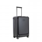 Koffer Cortina Volare Trolleycase Pro SVZ 4W Phantom, Farbe: schwarz, Marke: Joop!, EAN: 4048835112433, Abmessungen in cm: 39x55x21, Bild 2 von 6