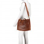 Handtasche Malibu Shopping Grande Cognac, Farbe: cognac, Marke: Campomaggi, EAN: 8059389033200, Abmessungen in cm: 36x28x11, Bild 6 von 8