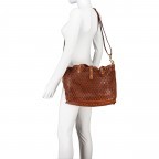 Handtasche Malibu Shopping Grande Cognac, Farbe: cognac, Marke: Campomaggi, EAN: 8059389033200, Abmessungen in cm: 36x28x11, Bild 7 von 8