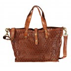 Handtasche Malibu Shopping Grande Cognac, Farbe: cognac, Marke: Campomaggi, EAN: 8059389033200, Abmessungen in cm: 36x28x11, Bild 1 von 8