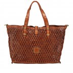 Handtasche Malibu Shopping Grande Cognac, Farbe: cognac, Marke: Campomaggi, EAN: 8059389033200, Abmessungen in cm: 36x28x11, Bild 3 von 8