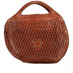 Handtasche Malibu Traccolina Tonda Cognac, Farbe: cognac, Marke: Campomaggi, EAN: 8059389004699, Abmessungen in cm: 35x26x12, Bild 3 von 7
