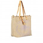 Tasche Canvas Shopper X009 Stampa Lilla, Farbe: flieder/lila, Marke: Campomaggi, EAN: 8059389002213, Abmessungen in cm: 33x32x16, Bild 2 von 7
