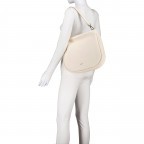 Beuteltasche Dalia Willow Cream, Farbe: beige, Marke: Abro, EAN: 4061724986403, Abmessungen in cm: 35x31x9, Bild 4 von 7