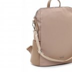 Rucksack Larissa Taupe, Farbe: taupe/khaki, Marke: Tamaris, EAN: 4063512083257, Abmessungen in cm: 30x34x14, Bild 5 von 5