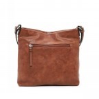 Umhängetasche Liane Cognac, Farbe: cognac, Marke: Tamaris, EAN: 4063512081390, Abmessungen in cm: 26x25x5, Bild 3 von 5