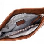 Umhängetasche Liane Cognac, Farbe: cognac, Marke: Tamaris, EAN: 4063512081390, Abmessungen in cm: 26x25x5, Bild 4 von 5