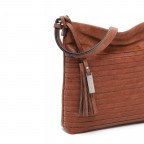 Umhängetasche Liane Cognac, Farbe: cognac, Marke: Tamaris, EAN: 4063512081390, Abmessungen in cm: 26x25x5, Bild 5 von 5