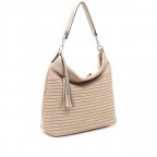 Beuteltasche Liane Light Taupe, Farbe: rosa/pink, Marke: Tamaris, EAN: 4063512081475, Abmessungen in cm: 32x31.5x14, Bild 2 von 5
