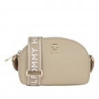 Umhängetasche Tommy Life Half Moon Camera Bag Beige, Farbe: beige, Marke: Tommy Hilfiger, EAN: 8720643584621, Abmessungen in cm: 21x14x6.5, Bild 1 von 4