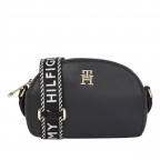 Umhängetasche Tommy Life Half Moon Camera Bag Black, Farbe: schwarz, Marke: Tommy Hilfiger, EAN: 8720643571867, Abmessungen in cm: 21x14x6.5, Bild 1 von 4