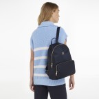 Rucksack Poppy Backpack Space Blue, Farbe: blau/petrol, Marke: Tommy Hilfiger, EAN: 8720643590363, Abmessungen in cm: 31x36x16, Bild 3 von 4