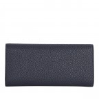 Geldbörse Emblem Large Flap Wallet Space Blue, Farbe: blau/petrol, Marke: Tommy Hilfiger, EAN: 8720643559018, Abmessungen in cm: 19x9.5x2.5, Bild 2 von 3