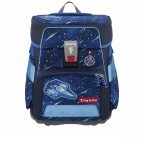 Schulranzen Space Reflect Special Edition 5-teilig Star Shuttle Elio, Farbe: blau/petrol, Marke: Step by Step, EAN: 4047443485793, Abmessungen in cm: 28x37x22, Bild 2 von 15