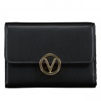 Geldbörse July Nero, Farbe: schwarz, Marke: Valentino Bags, EAN: 8058043931432, Abmessungen in cm: 14.5x10.5x3, Bild 1 von 4