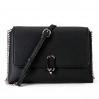 Umhängetasche Halsa Big Black, Farbe: schwarz, Marke: Seidenfelt, EAN: 4251817625764, Abmessungen in cm: 24x16x9, Bild 1 von 5