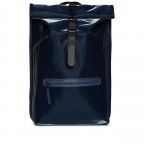 Rucksack Rolltop Ink, Farbe: blau/petrol, Marke: Rains, EAN: 5711747537432, Abmessungen in cm: 31x49x10, Bild 1 von 6