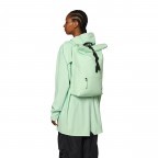 Rucksack Rolltop Mineral, Farbe: grün/oliv, Marke: Rains, EAN: 5711747537456, Abmessungen in cm: 31x49x10, Bild 3 von 6