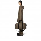 Reisetasche Weekend Bag Wood, Farbe: braun, Marke: Rains, EAN: 5711747518134, Abmessungen in cm: 52x27x26, Bild 4 von 7
