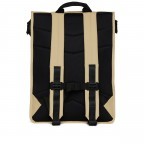 Rucksack Trail Rolltop Backpack mit Laptopfach 15 Zoll Sand, Farbe: beige, Marke: Rains, EAN: 5711747537586, Abmessungen in cm: 36x47x13, Bild 2 von 6