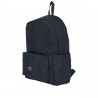 Rucksack Basil Midnight Navy, Farbe: blau/petrol, Marke: Ecoalf, EAN: 8445336466472, Abmessungen in cm: 28.5x41x15, Bild 2 von 5