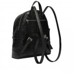 Rucksack Kroko Alita Backpack Black, Farbe: schwarz, Marke: Liebeskind Berlin, EAN: 4099593073559, Abmessungen in cm: 26x31.5x11, Bild 2 von 5