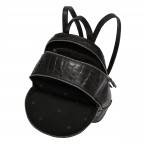 Rucksack Kroko Alita Backpack Black, Farbe: schwarz, Marke: Liebeskind Berlin, EAN: 4099593073559, Abmessungen in cm: 26x31.5x11, Bild 4 von 5