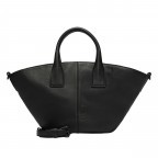 Handtasche Mica Shopper S Kodiaq Sheep Black, Farbe: schwarz, Marke: Liebeskind Berlin, EAN: 4099593073108, Abmessungen in cm: 49x21.3x18, Bild 1 von 5