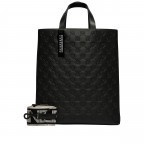 Handtasche Paper Bag Tote M Icon Black, Farbe: schwarz, Marke: Liebeskind Berlin, EAN: 4099593074907, Abmessungen in cm: 29x34x15, Bild 1 von 5