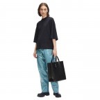 Handtasche Paper Bag Tote M Icon Black, Farbe: schwarz, Marke: Liebeskind Berlin, EAN: 4099593074907, Abmessungen in cm: 29x34x15, Bild 3 von 5