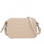 Umhängetasche Waxy Kroko Luka Almond Milk, Farbe: beige, Marke: Liebeskind Berlin, EAN: 4099593076475, Abmessungen in cm: 20x14x8.5, Bild 1 von 5