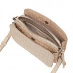 Umhängetasche Waxy Kroko Luka Almond Milk, Farbe: beige, Marke: Liebeskind Berlin, EAN: 4099593076475, Abmessungen in cm: 20x14x8.5, Bild 4 von 5