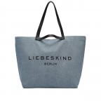 Shopper Denim Aurora Shopper L Blue, Farbe: blau/petrol, Marke: Liebeskind Berlin, EAN: 4099593076772, Abmessungen in cm: 55.5x38x19, Bild 1 von 5