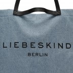 Shopper Denim Aurora Shopper L Blue, Farbe: blau/petrol, Marke: Liebeskind Berlin, EAN: 4099593076772, Abmessungen in cm: 55.5x38x19, Bild 5 von 5
