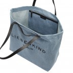 Shopper Denim Aurora Shopper L Blue, Farbe: blau/petrol, Marke: Liebeskind Berlin, EAN: 4099593076772, Abmessungen in cm: 55.5x38x19, Bild 4 von 5