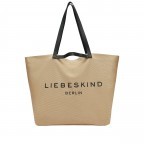 Shopper Canvas Aurora Shopper L Natural, Farbe: cognac, Marke: Liebeskind Berlin, EAN: 4099593077014, Abmessungen in cm: 55.5x38x19, Bild 1 von 5